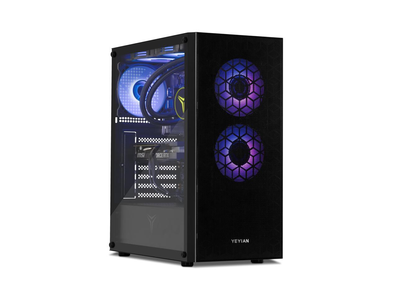 Yeyian Gaming Desktop PC Yumi AMD Ryzen 7 5700X NVIDIA GeForce RTX 4060- AI