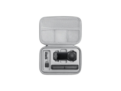 Interior view of the Insta360 CINSBAMC case showing organizational compartments