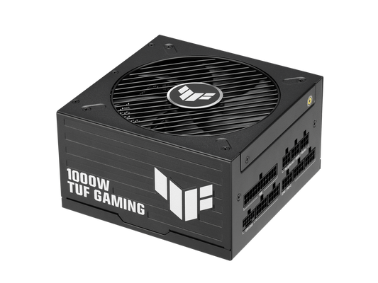 ASUS TUF Gaming 1000P R power supply unit side profile view