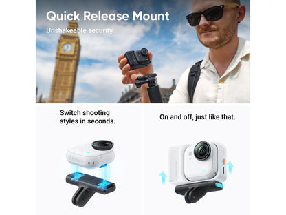Insta360 GO Ultra Creator Bundle packaging displaying professional vlogging accessories
