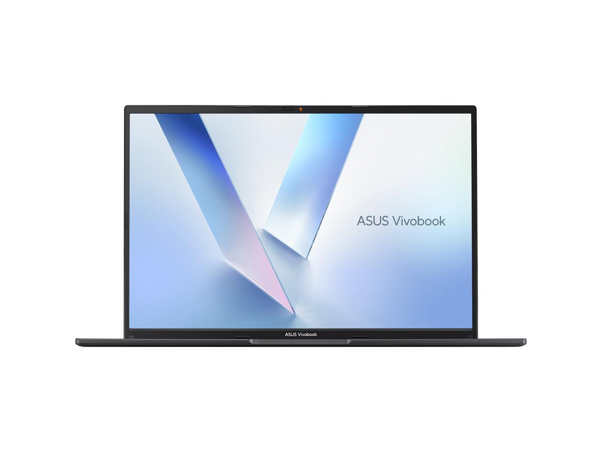Close up view of the ASUS Vivobook 16 keyboard and trackpad