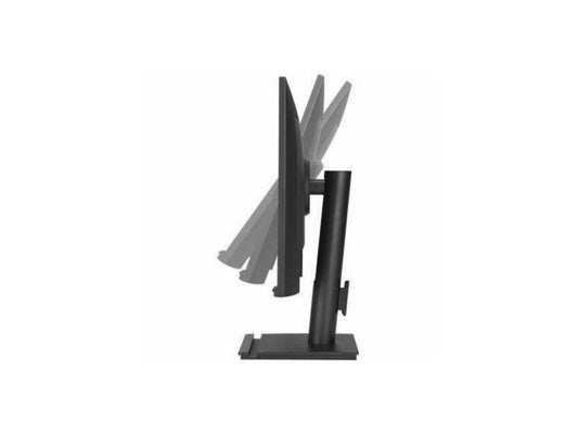 Side angle view of ASUS BE249QG-R monitor showing slim profile and adjustable stand