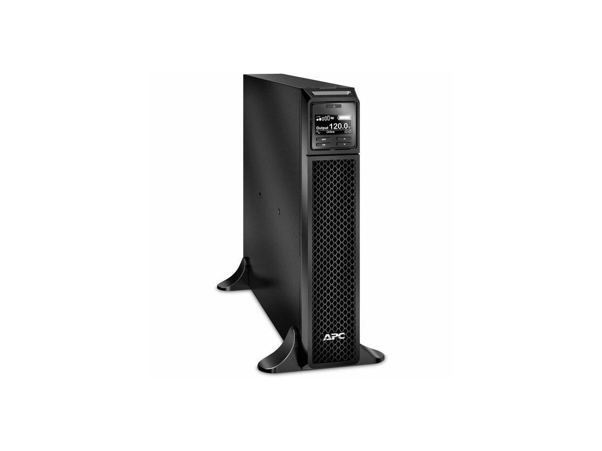 Rear panel view of APC Smart-UPS SRT 1000VA 120V showing power ports