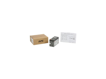 APC RBC2 battery cartridge inside packaging box for UPS replacement
