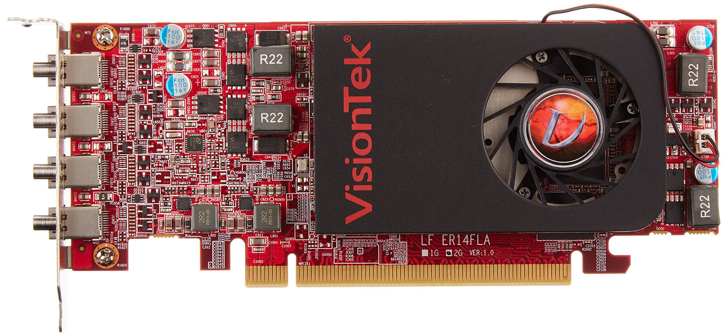 VisionTek Radeon 7750 SFF 2GB GDDR5 4M (4 x miniDP) (900798)