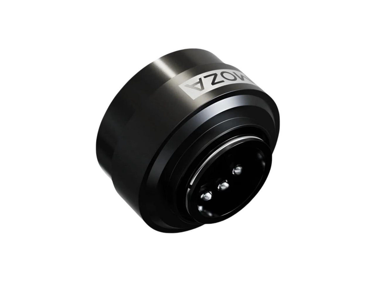 MOZA Racing RS07 Quick Release Adapter unit viewed from the side