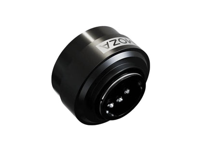 MOZA Racing RS07 Quick Release Adapter unit viewed from the side