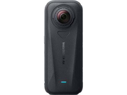 Close-up of the Insta360 X4 Air immersive 360-degree dual lens system.