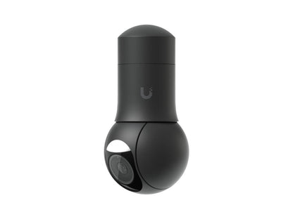 Rear view of Ubiquiti G5 network camera showing ethernet connectivity port