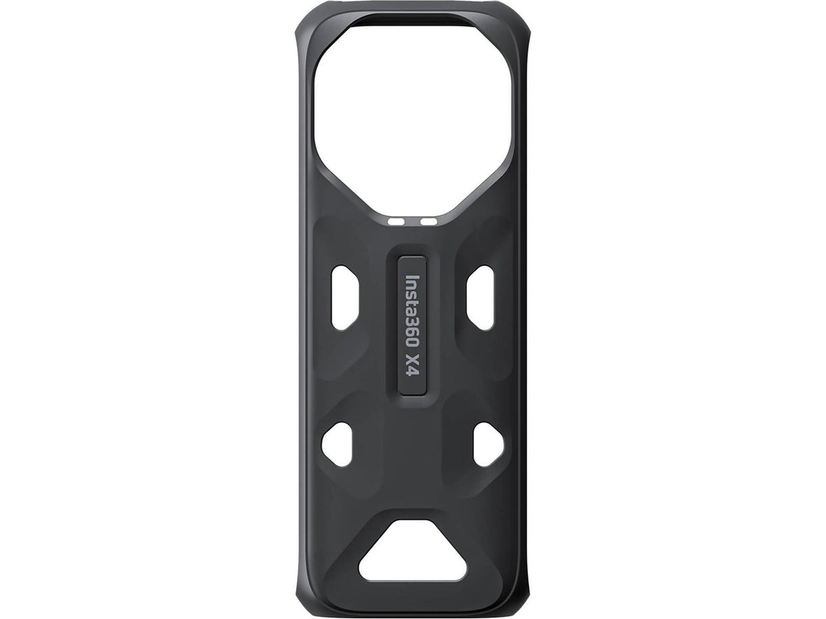 Side angle view of the black Thermo Grip Cover for Insta360 X4