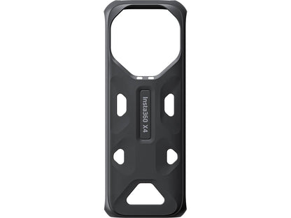 Side angle view of the black Thermo Grip Cover for Insta360 X4