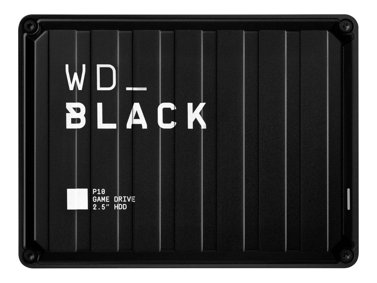 WD_BLACK 2TB P10 Game Drive - External HDD, Portable Hard Drive, for On-The-Go