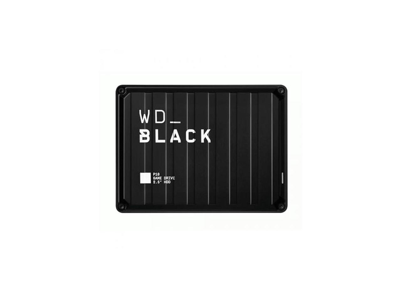 WD_BLACK 2TB P10 Game Drive - External HDD, Portable Hard Drive, for On-The-Go