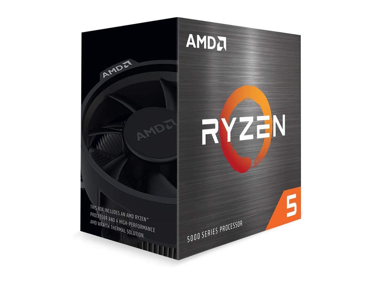 AMD Ryzen 5 5600X-Ryzen 5 5000 Series Vermeer (Zen 3) 6-Core 3.7 GHz Socket AM4