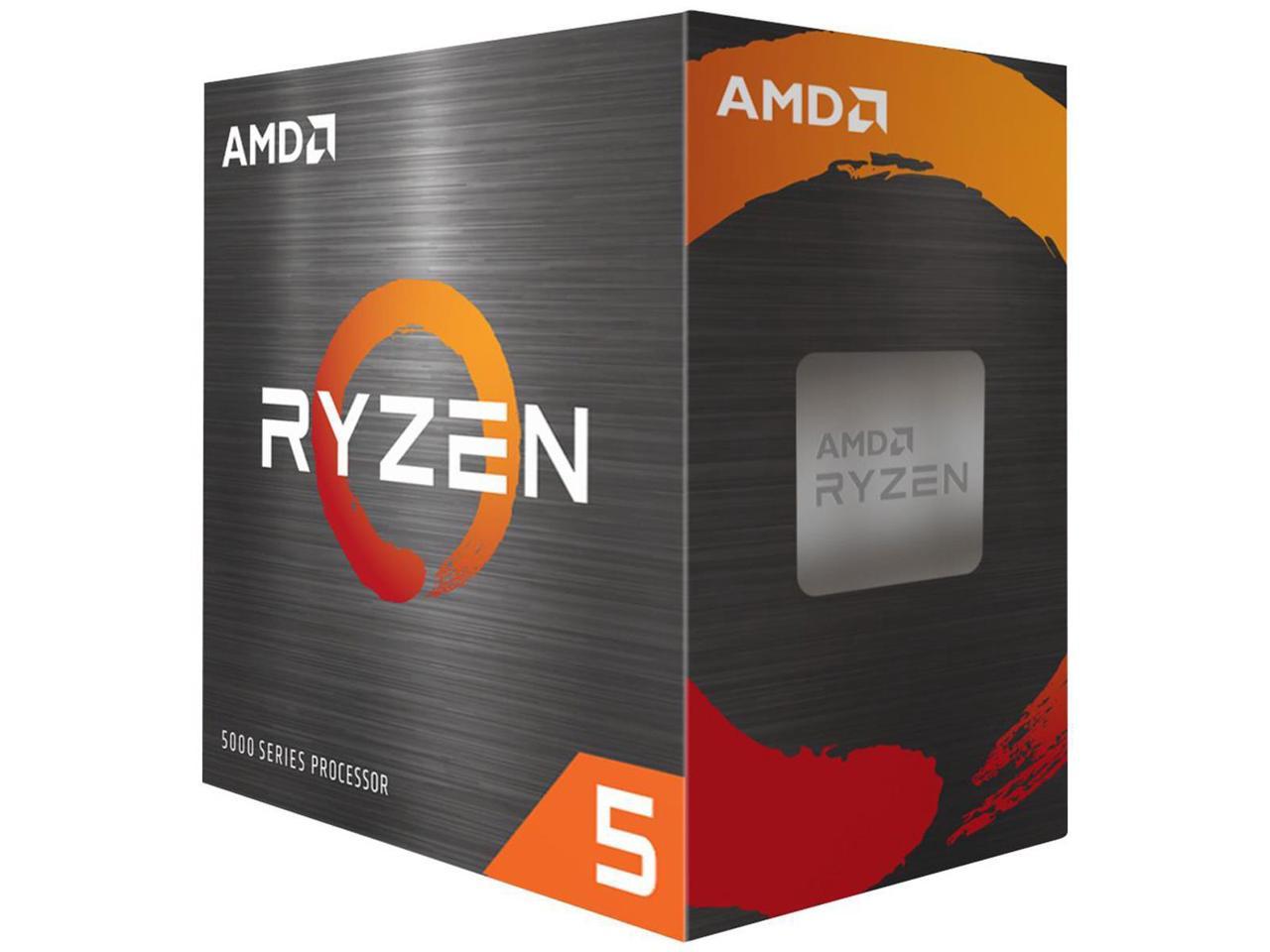 AMD Ryzen 5 5600X-Ryzen 5 5000 Series Vermeer (Zen 3) 6-Core 3.7 GHz Socket AM4