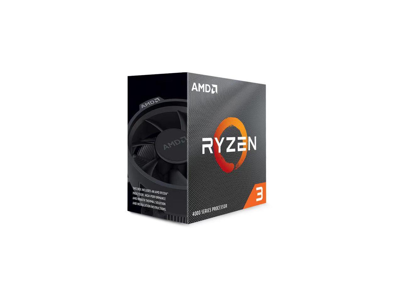 AMD Ryzen 3 4100 - Ryzen 3 4000 Series Quad-Core 3.8 GHz Socket AM4 65W