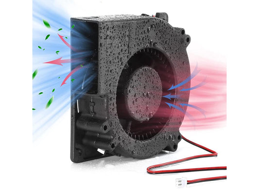 12V DC Blower Fan 120mm x 32mm 4.72inch 2Pin High Airflow Moisture-Proof