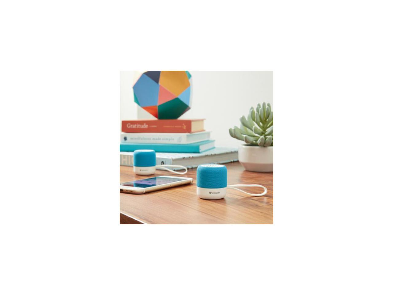 Verbatim Portable Bluetooth Speaker System - Teal