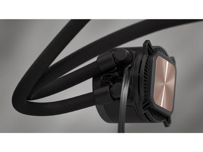 Full set of Fractal Design Radius 240 RGB cooling components in box
