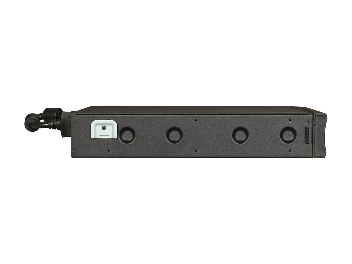 Angled view of the APC 48V rack/tower battery system