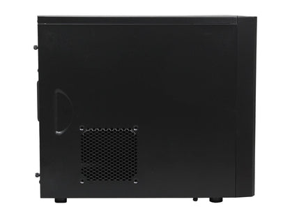 Fractal Design Core 1000 black mini tower case angled view
