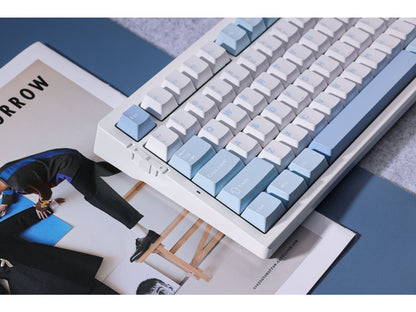 Side angle view of the MCHOSE G75 Pro showing compact 75 percent layout