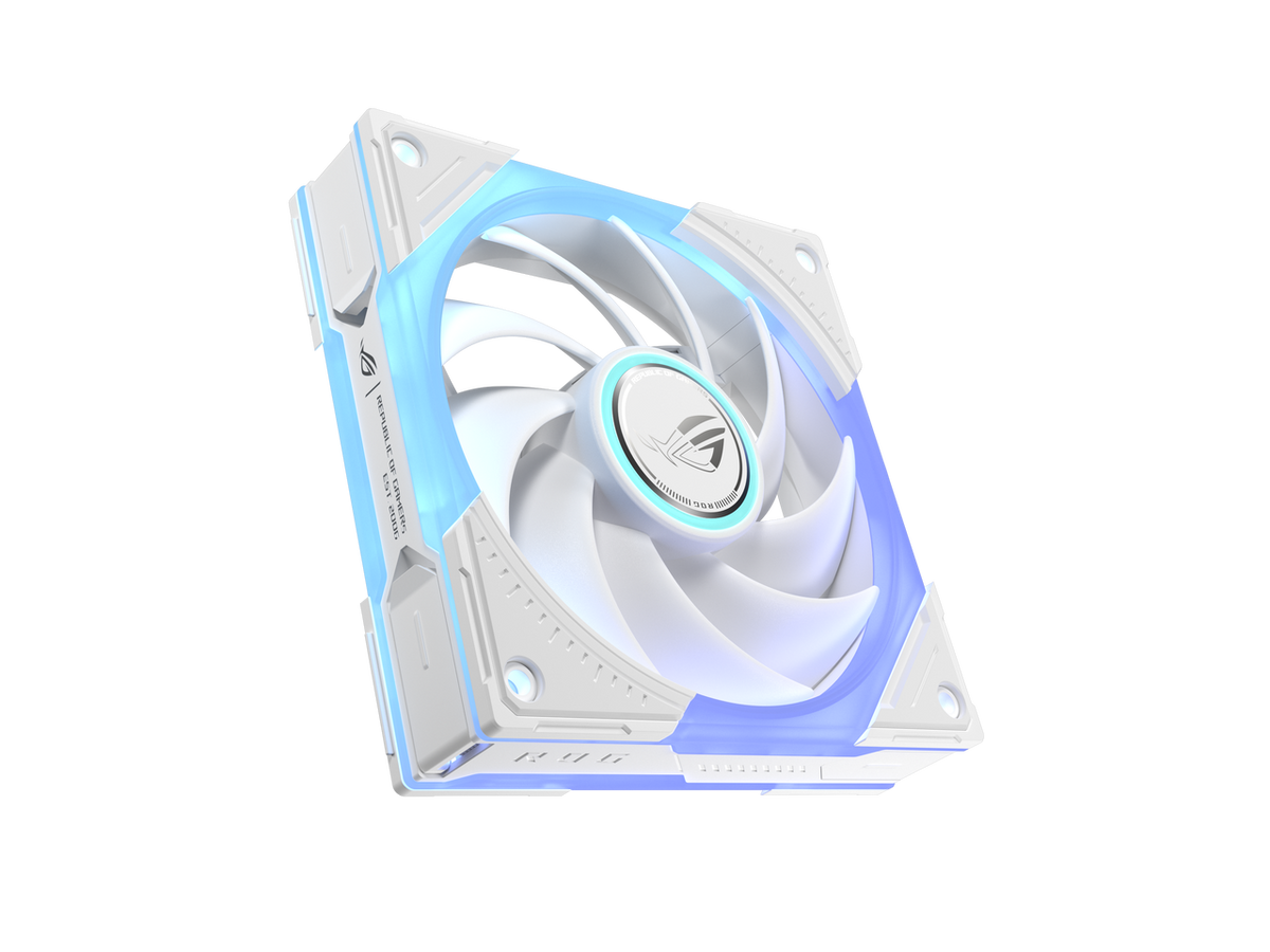 Front view of the ASUS 90DA00J3-B08000 R desktop gaming case