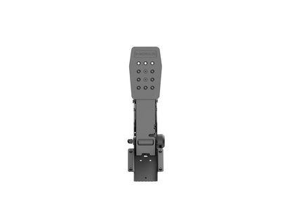 Close up of Moza SRP2 clutch pedal mechanism and load cell sensor