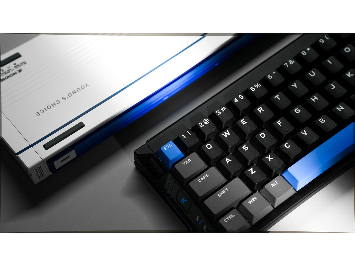 Side profile of MCHOSE Ace 68 Turbo wireless keyboard