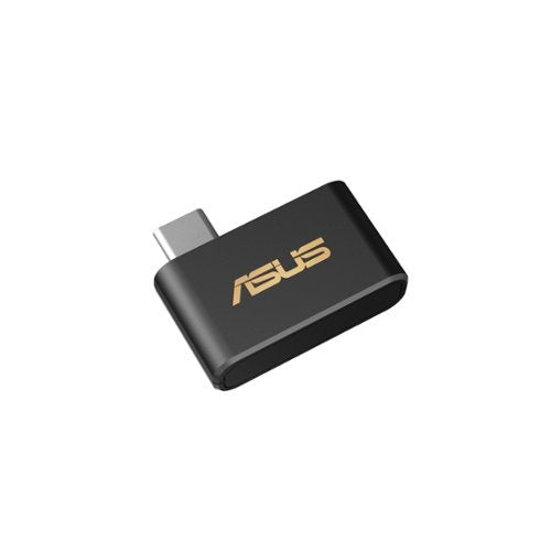ASUS USB-BE93 Nano Tri-Band Wi-Fi 7 USB-C Adapter in matte black finish