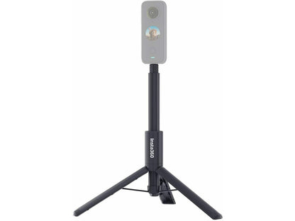 Insta360 2-in-1 invisible selfie stick and tripod in retracted handheld mode