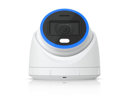 Side angle of the weather-resistant Ubiquiti UniFi AI Turret camera body