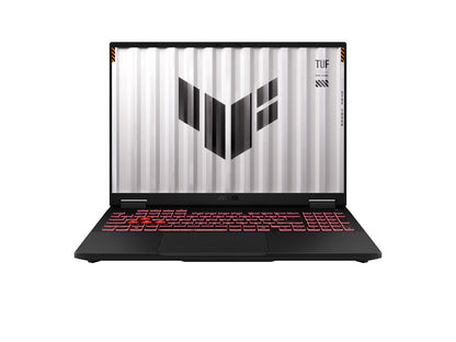 Front angle view of ASUS ROG Strix 18 gaming laptop screen showing gaming UI