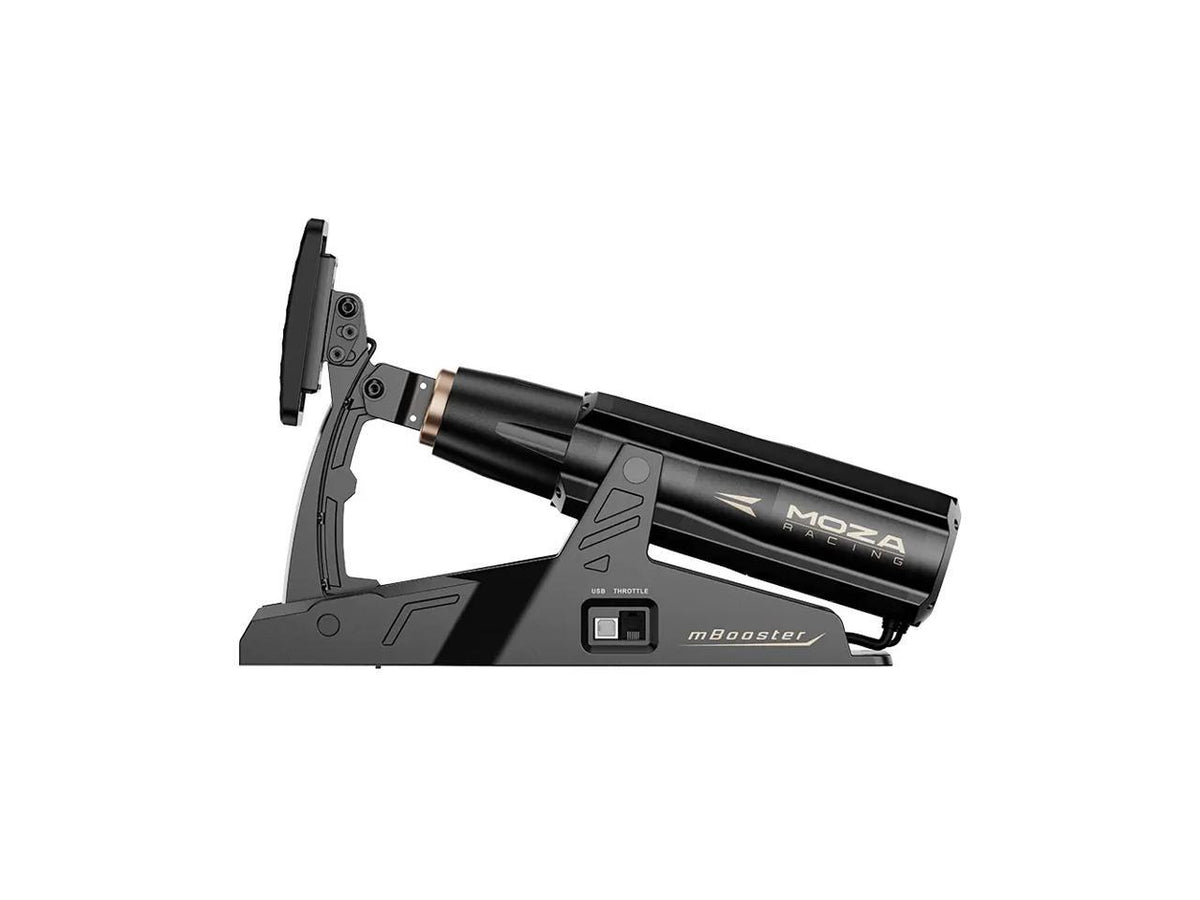 MOZA Racing RS076 retail box with included mounting hardware and cables