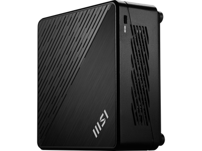 Rear I/O ports and connectivity of the MSI Cubi 5 mini computer