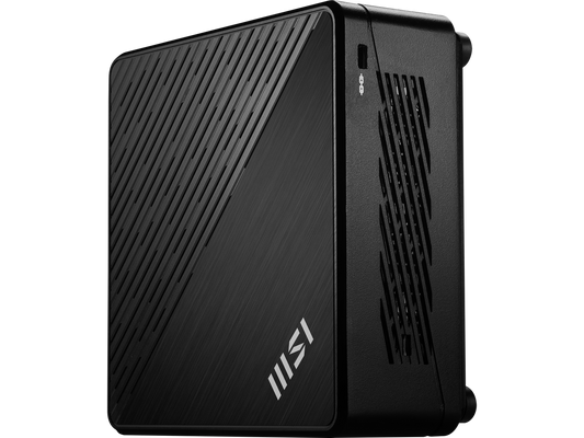 Rear I/O ports and connectivity of the MSI Cubi 5 mini computer