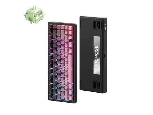 MCHOSE G75-16A 75% compact keyboard studio photography