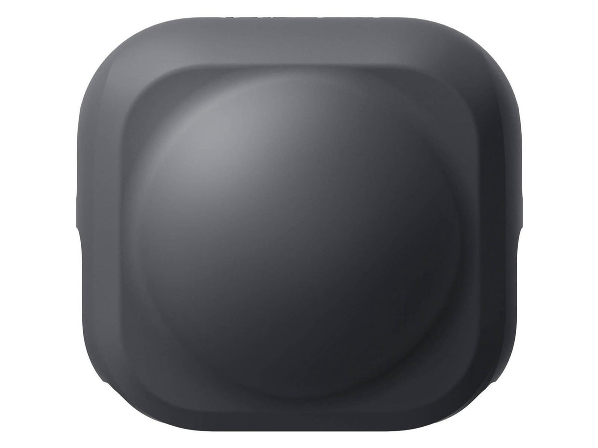 Official Insta360 CINSBBMK lens cap attached to X4 camera