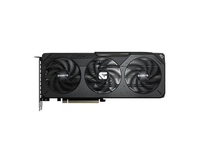 GIGABYTE GeForce RTX 5060 GAMING OC V2 8G triple-fan front angle, WINDFORCE cooling, black shroud