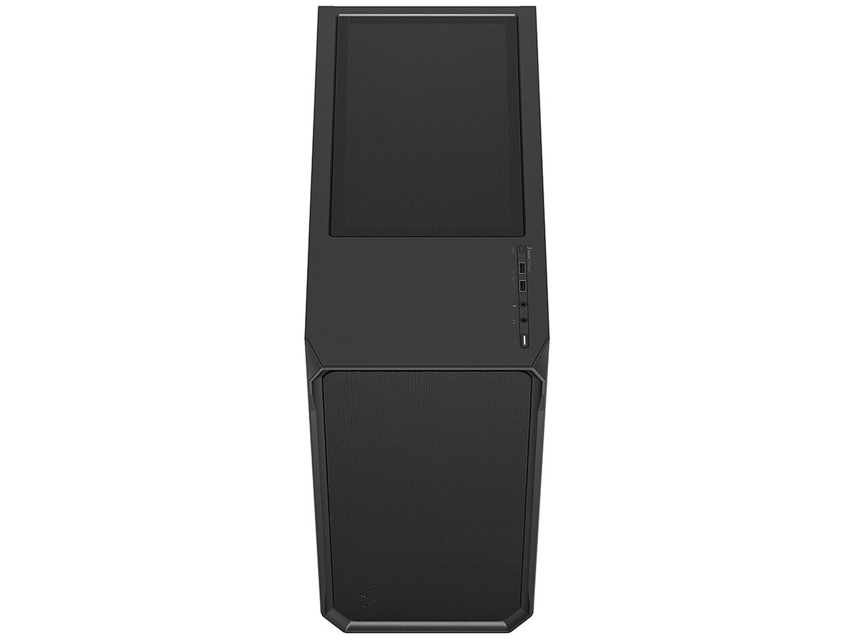 Fractal Design Focus 2 internal motherboard layout and component area