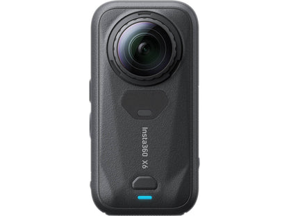 Rear touchscreen interface of the Insta360 X6 360 camera