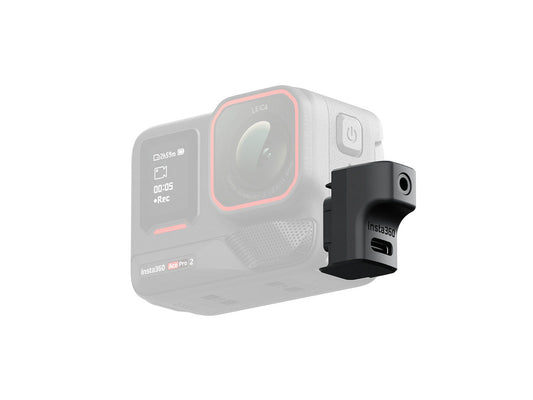Insta360 CINSAAXD-02 Mic Adapter for Ace Pro 2 front view