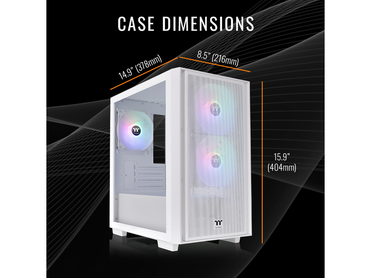 Interior component view of the Thermaltake N16S-B550-560-LCS R desktop system