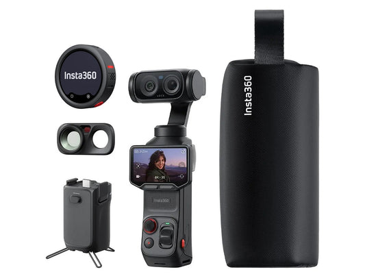 Insta360 Luna Ultra Creator Bundle in Cosmic Black front view packaging