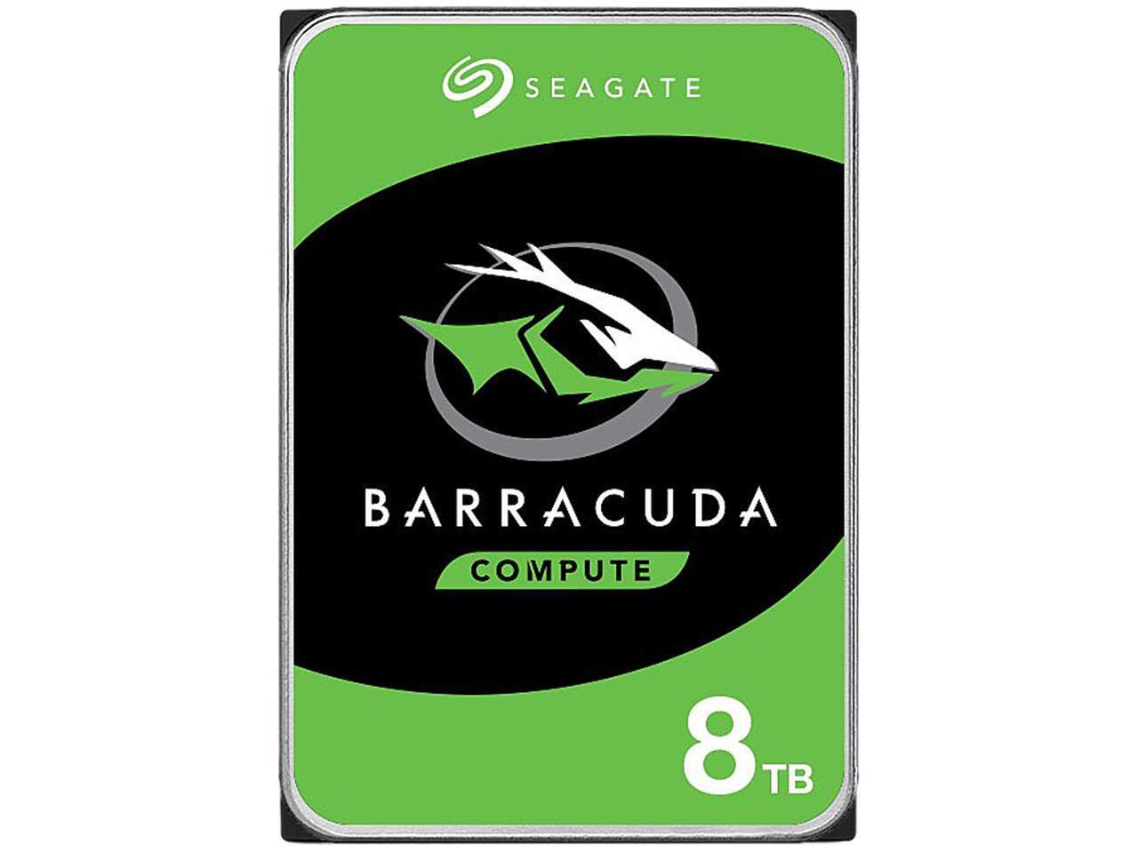 Seagate BarraCuda NE-ST8000DM004 8TB 5400 RPM 256MB Cache SATA 6.0Gb/s 3.5" IHD